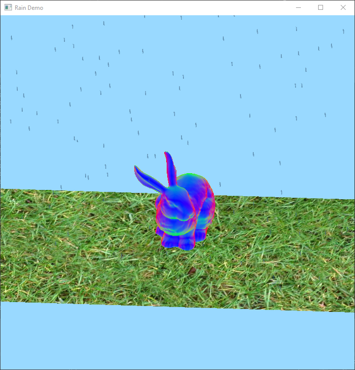 Rain OpenGL