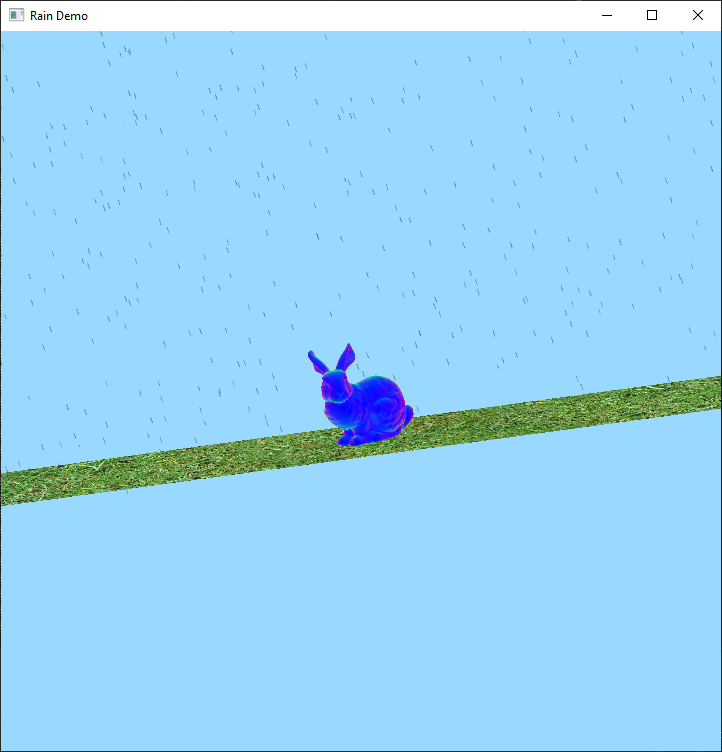 Rain OpenGL